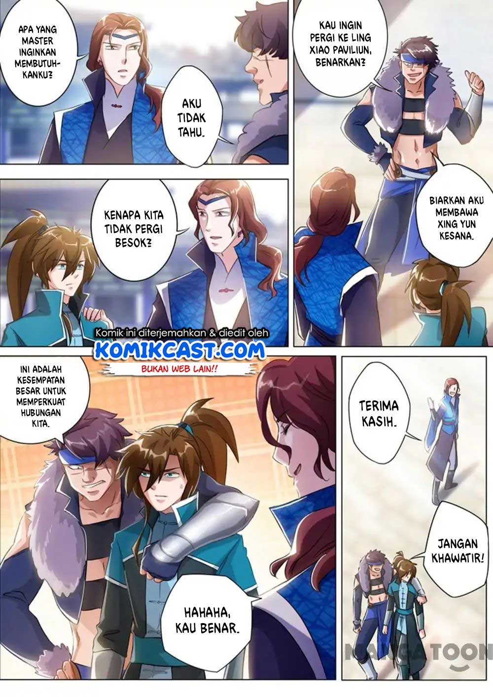 Spirit Sword Sovereign Chapter 168 Bahasa Indonesia